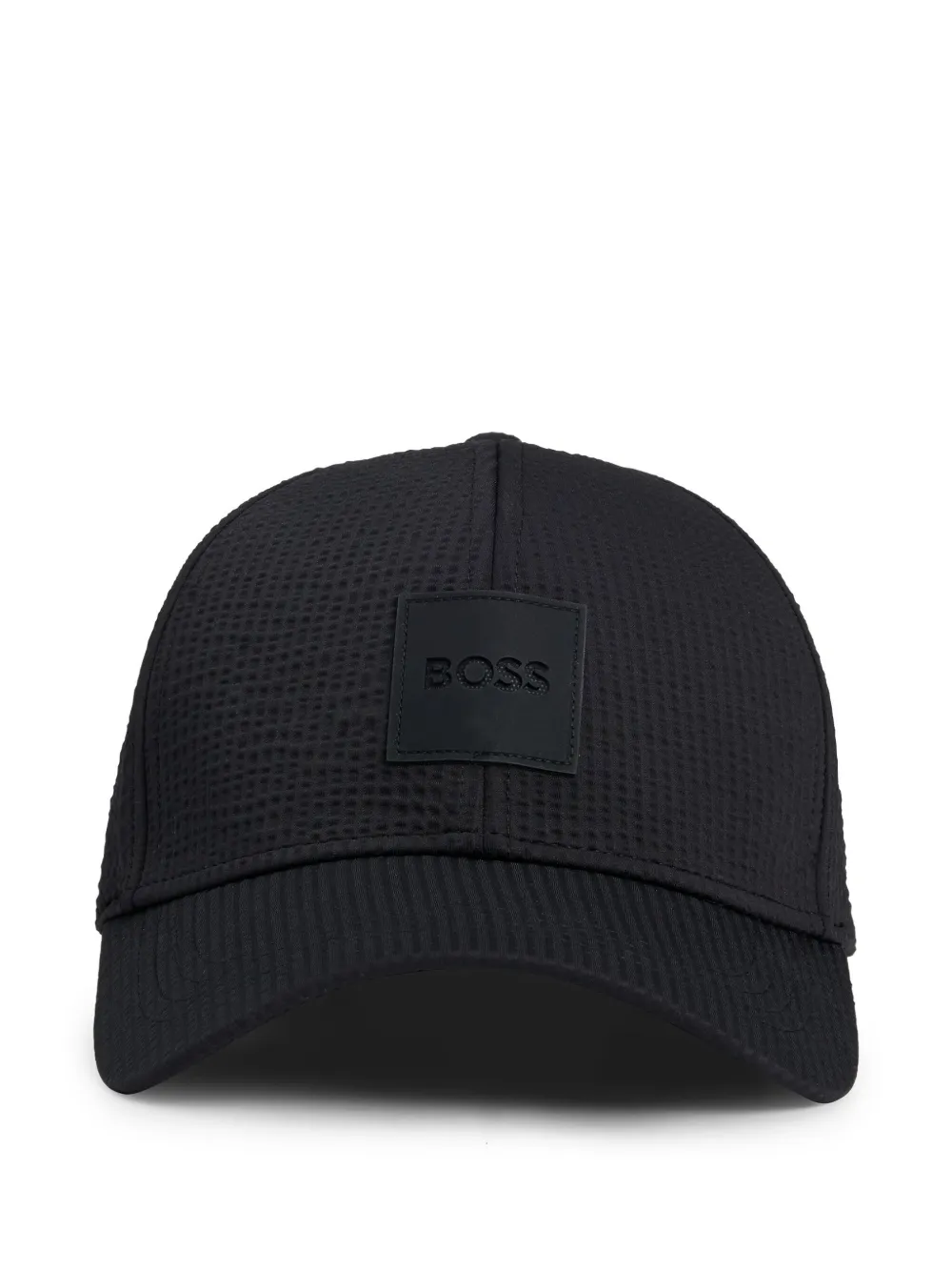 BOSS gorra con aplique del logo | negro | Image 1