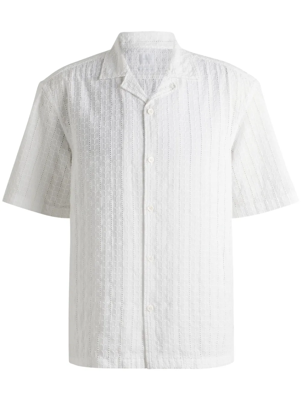 BOSS Camicia in pizzo sangallo | bianco | Image 1