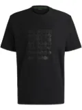 BOSS geometric-print T-shirt - Black