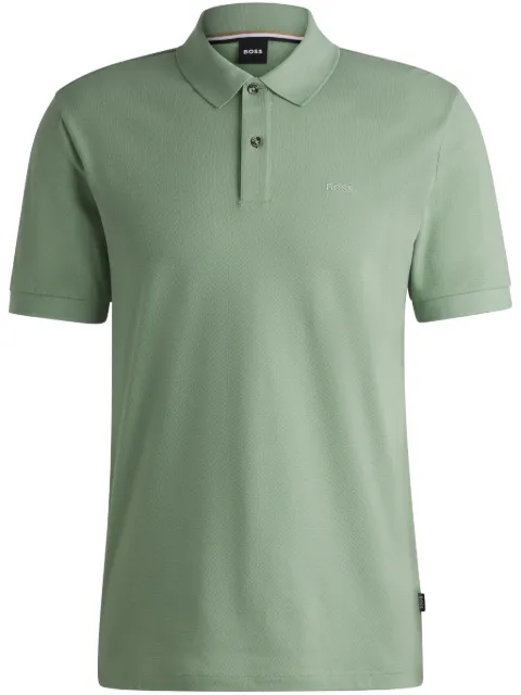 BOSS cotton polo shirt