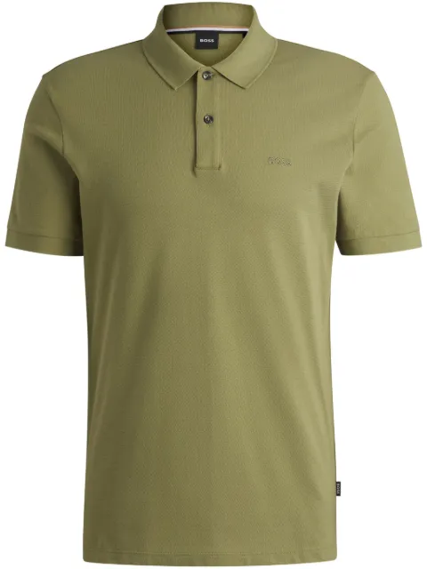 BOSS cotton polo shirt