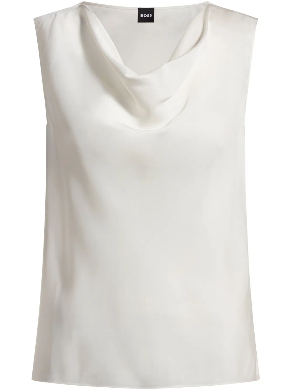 BOSS Top in raso - Bianco