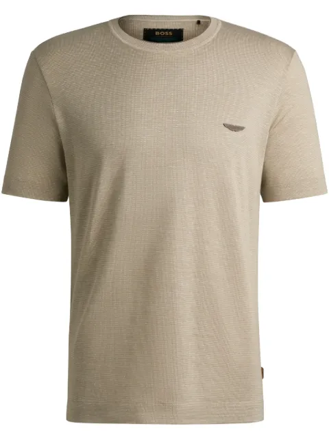 BOSS x Aston Martin logo appliqué t-shirt 
