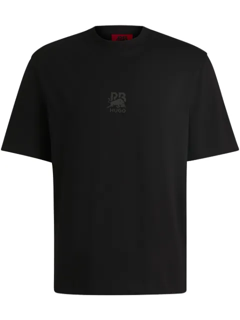 HUGO x RB T-shirt met logo-applicatie