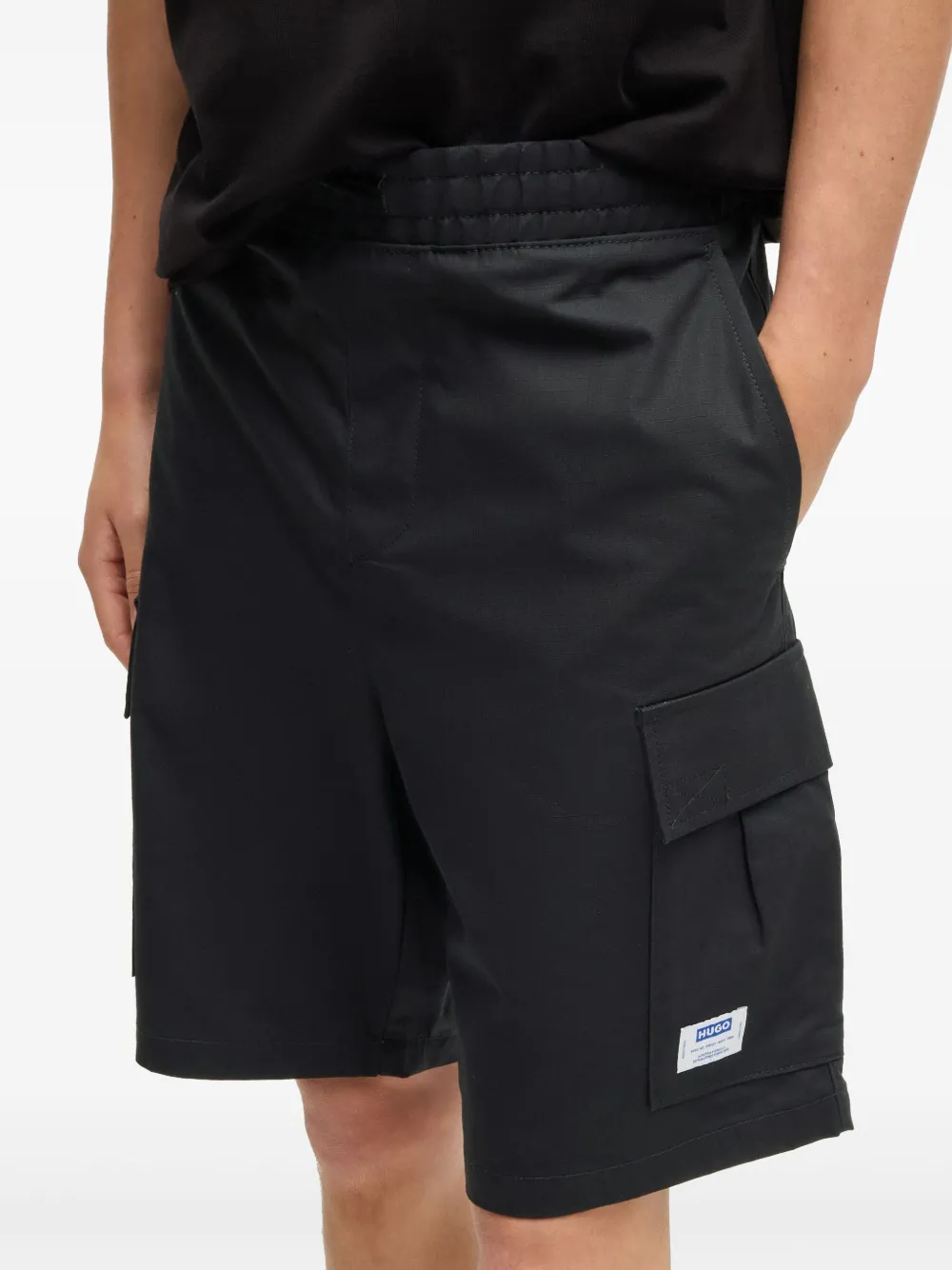 HUGO Cargo shorts Zwart