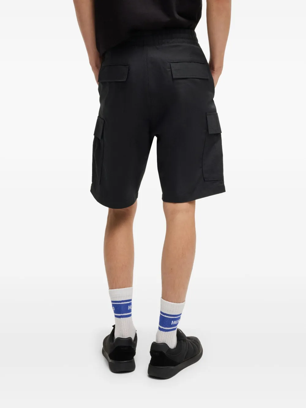 HUGO Cargo shorts Zwart