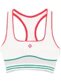 Casablanca seamless sports bra - White