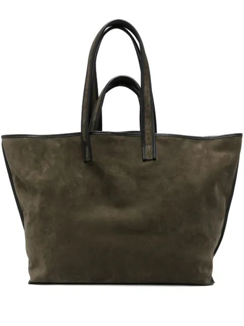 KASSL Editions suede tote bag