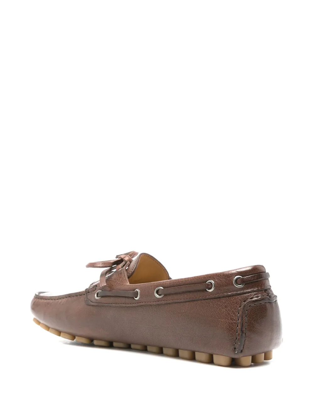 Valentino Garavani Driver Fastaway boat shoes Brown