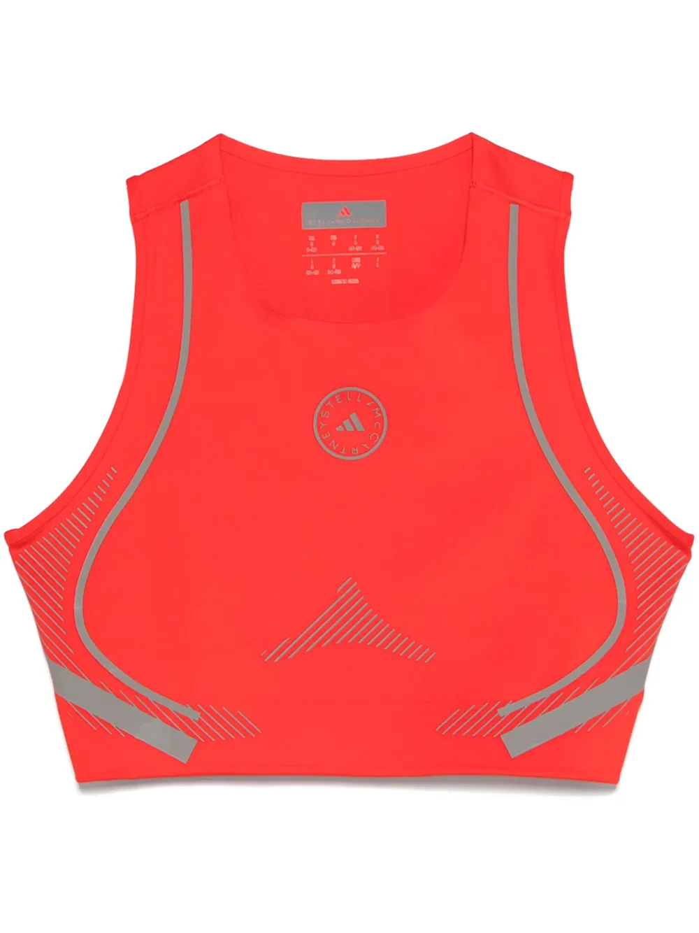 Adidas by Stella McCartney TruePace Running performance top Rood