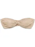 Giuseppe Di Morabito lurex bralette - Gold