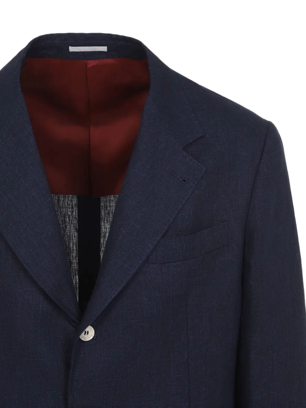 Brunello Cucinelli Linnen blazer Blauw