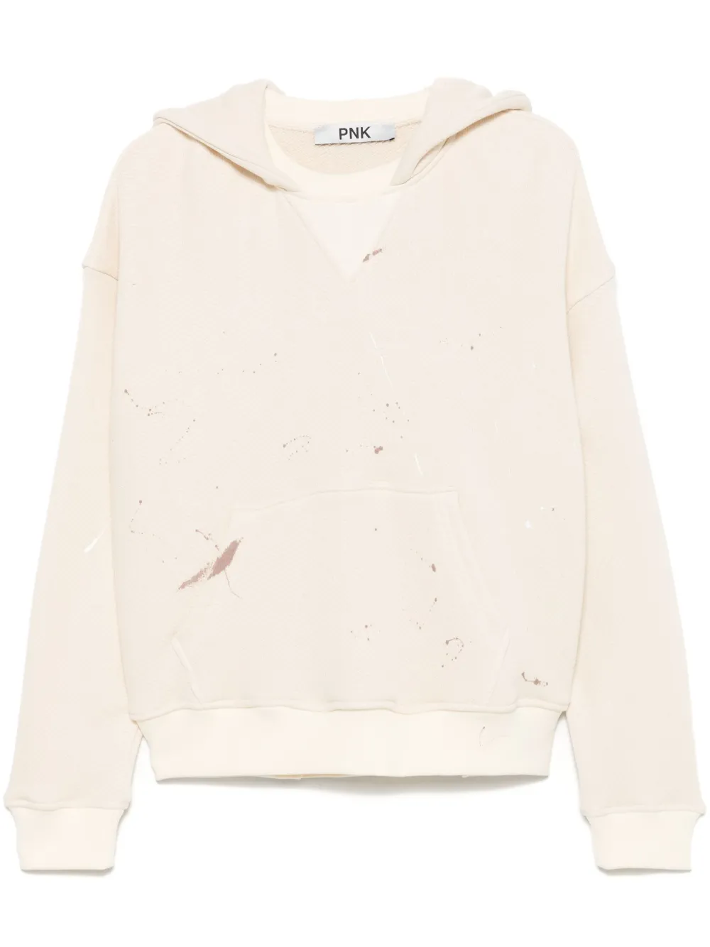 paint-splatter hoodie