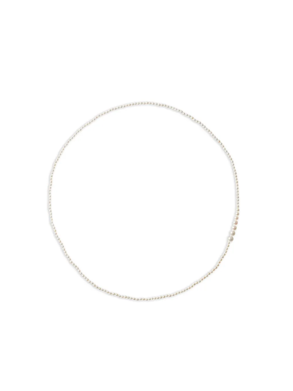 14K Christo pearl necklace