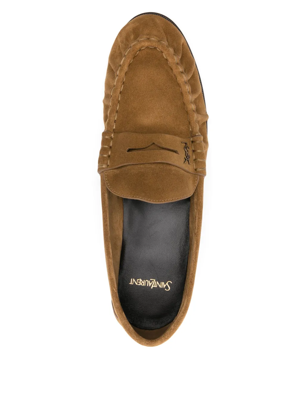 Saint Laurent Le Supple loafers Brown