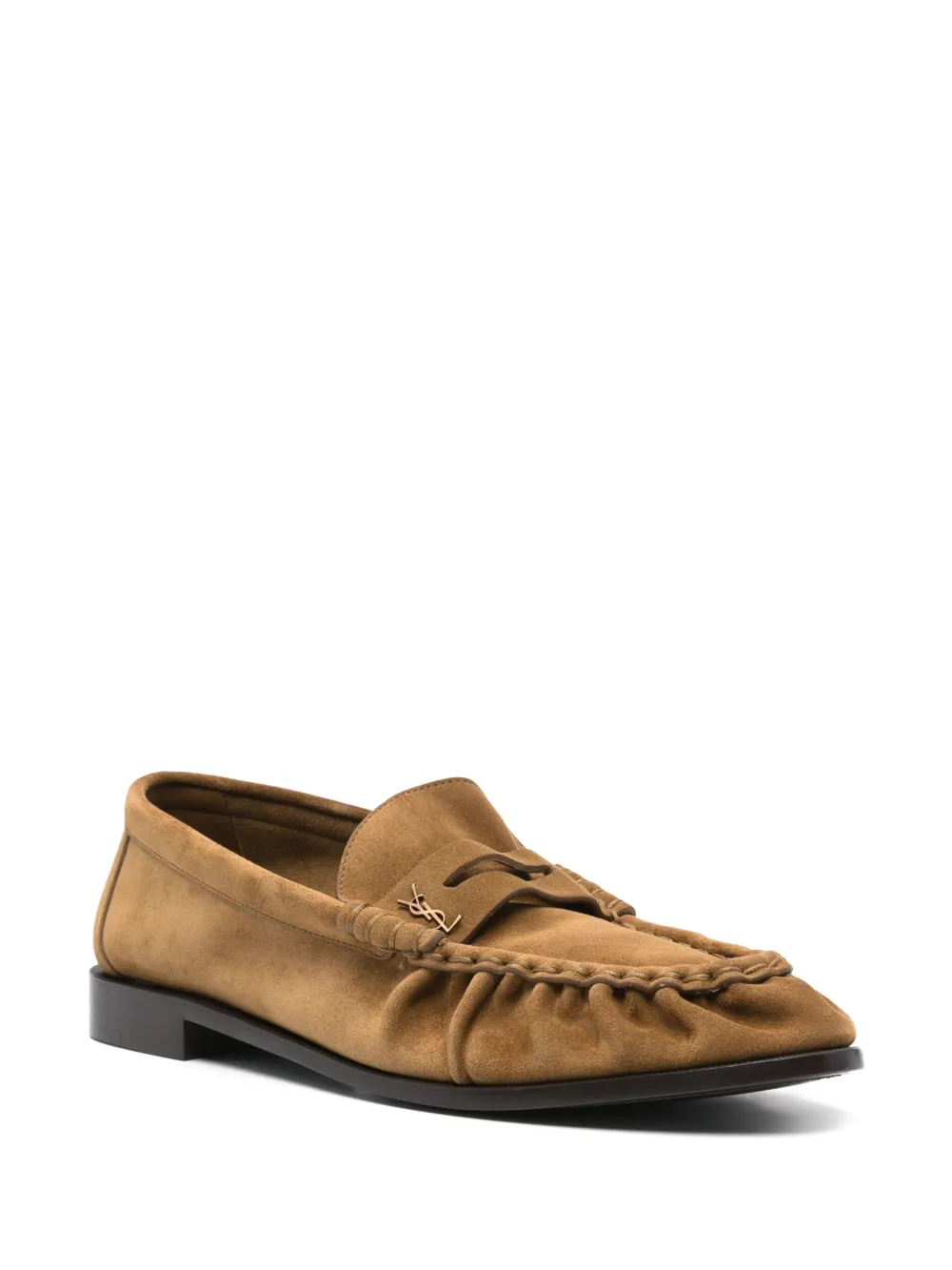 Saint Laurent Le Supple loafers Brown