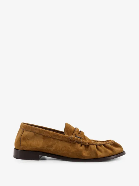 Saint Laurent Le Supple penny-detail loafers