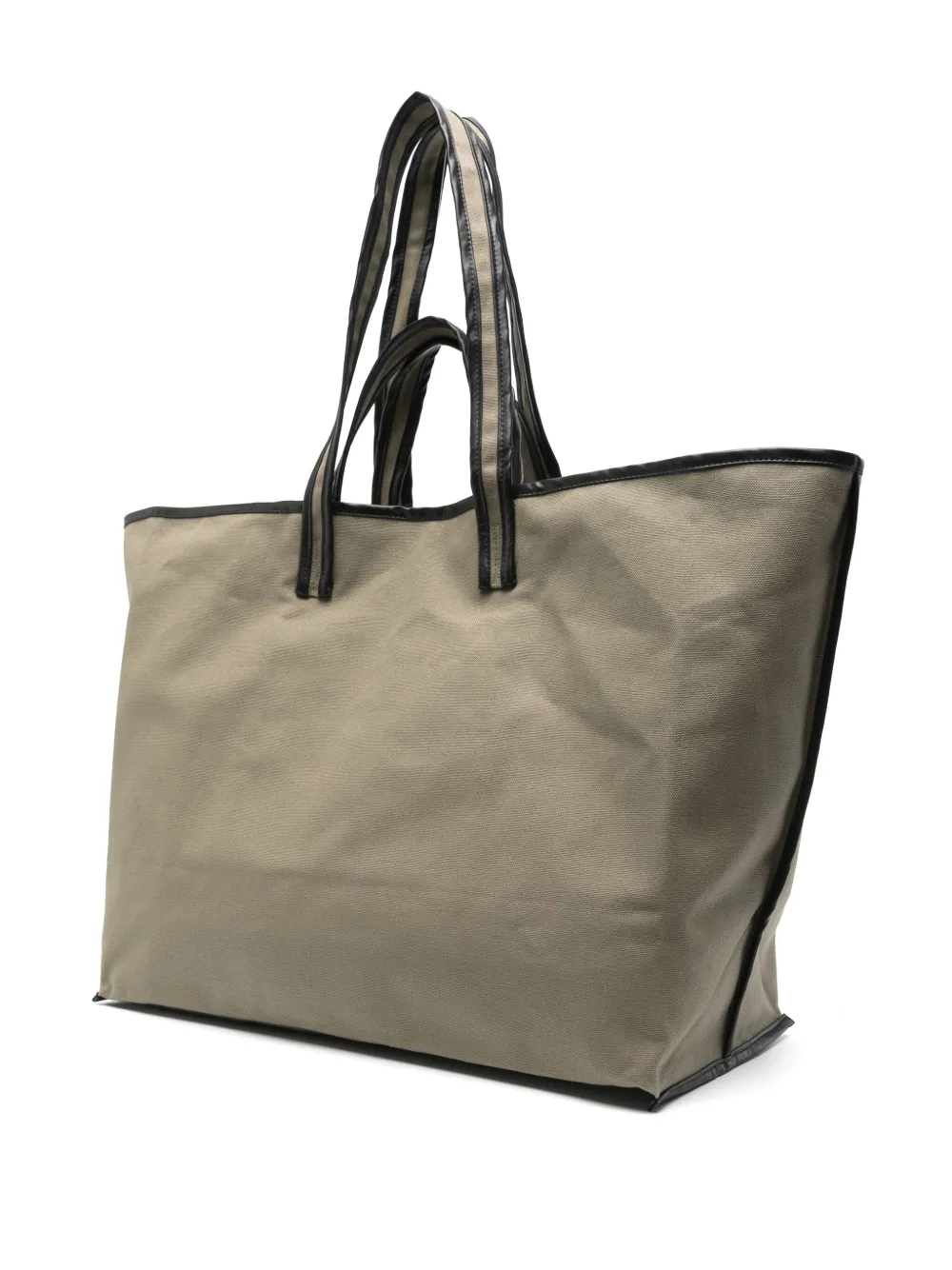 KASSL Editions Canvas shopper - Groen