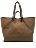 KASSL Editions canvas tote bag - Brown