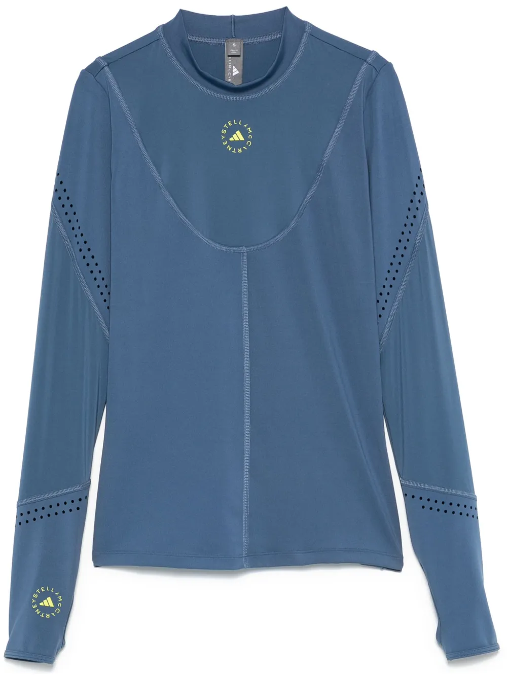 adidas by Stella McCartney TruePurpose トレーニングトップ - ブルー adidas by Stella McCartney TruePurpose トレーニングトップ - ブルー