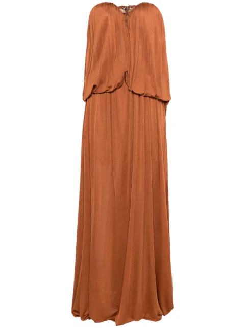 Giuseppe Di Morabito vestido de fiesta drapeado