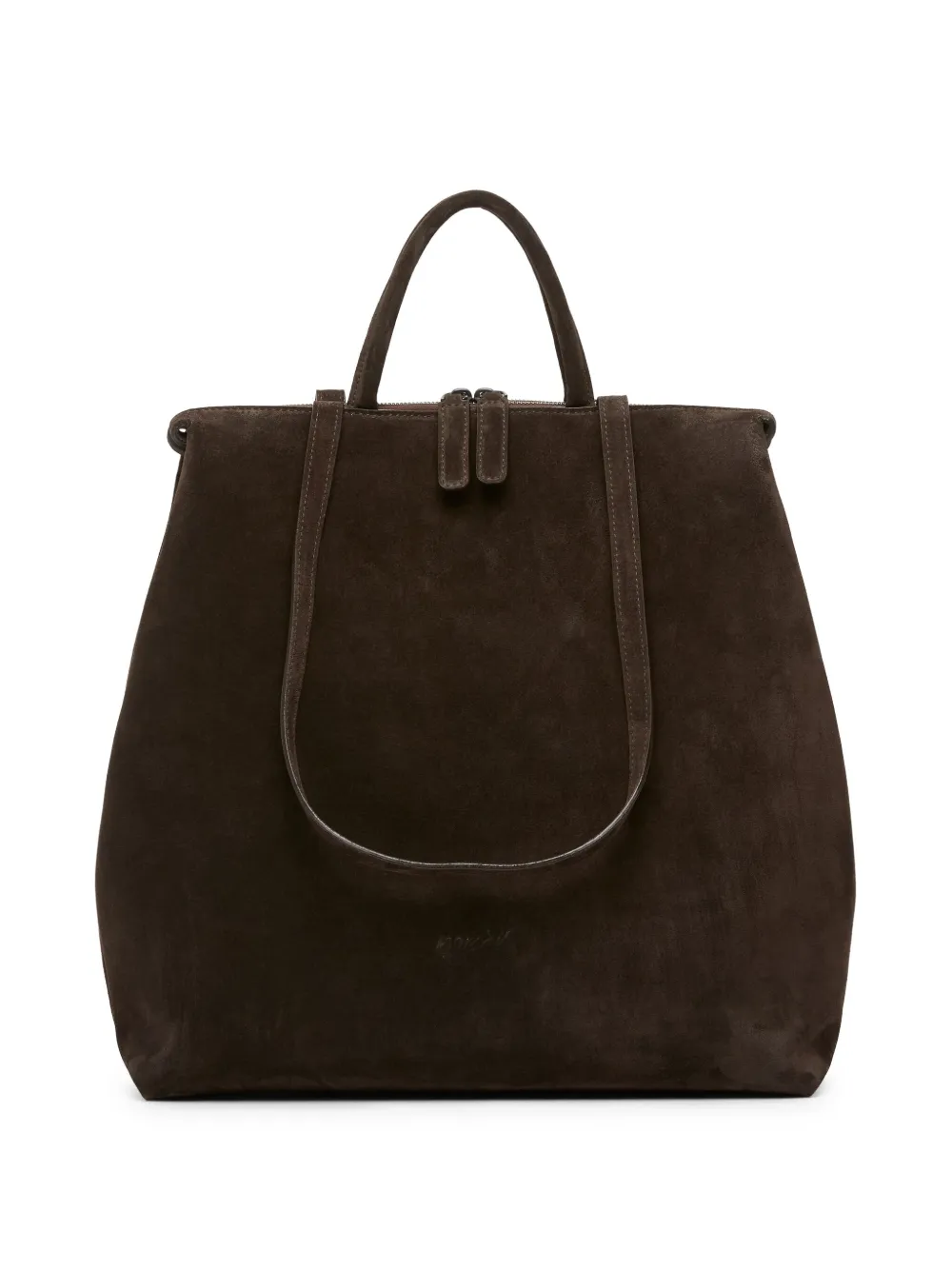 Marsèll 4 Lunga tote bag - Bruin