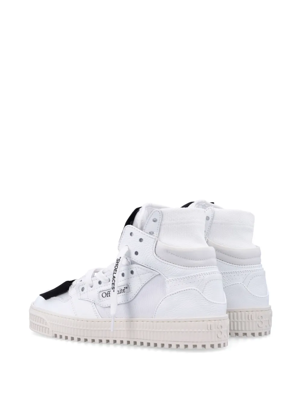 Off-White logo-patch sneakers