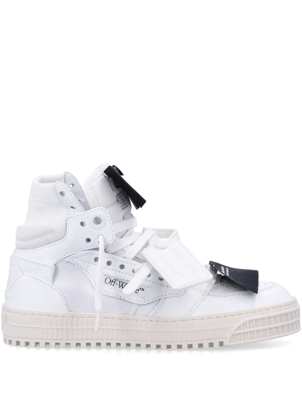 Off-White logo-patch sneakers