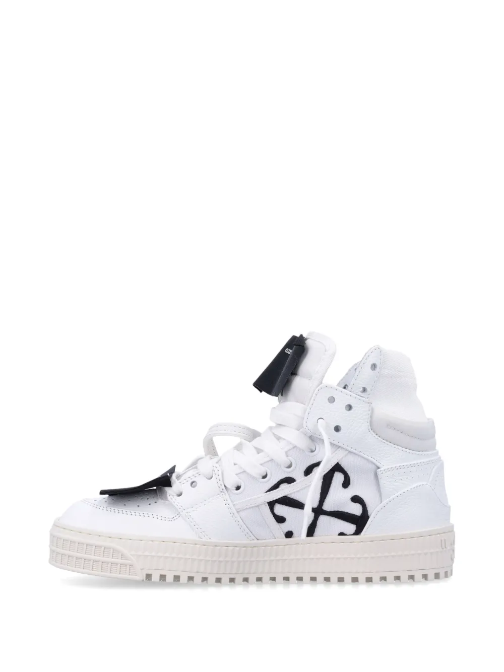 Off-White logo-patch sneakers