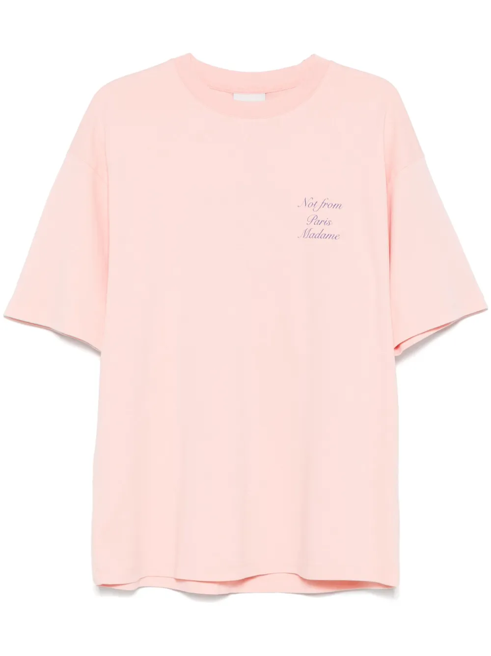 Le T-shirt Slogan Cursive T-shirt