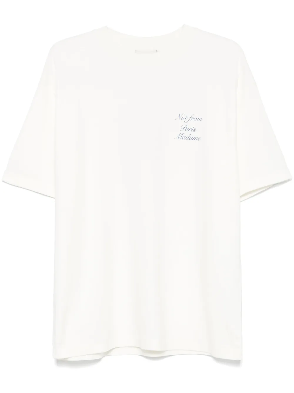 Le T-shirt Slogan Cursive T-shirt