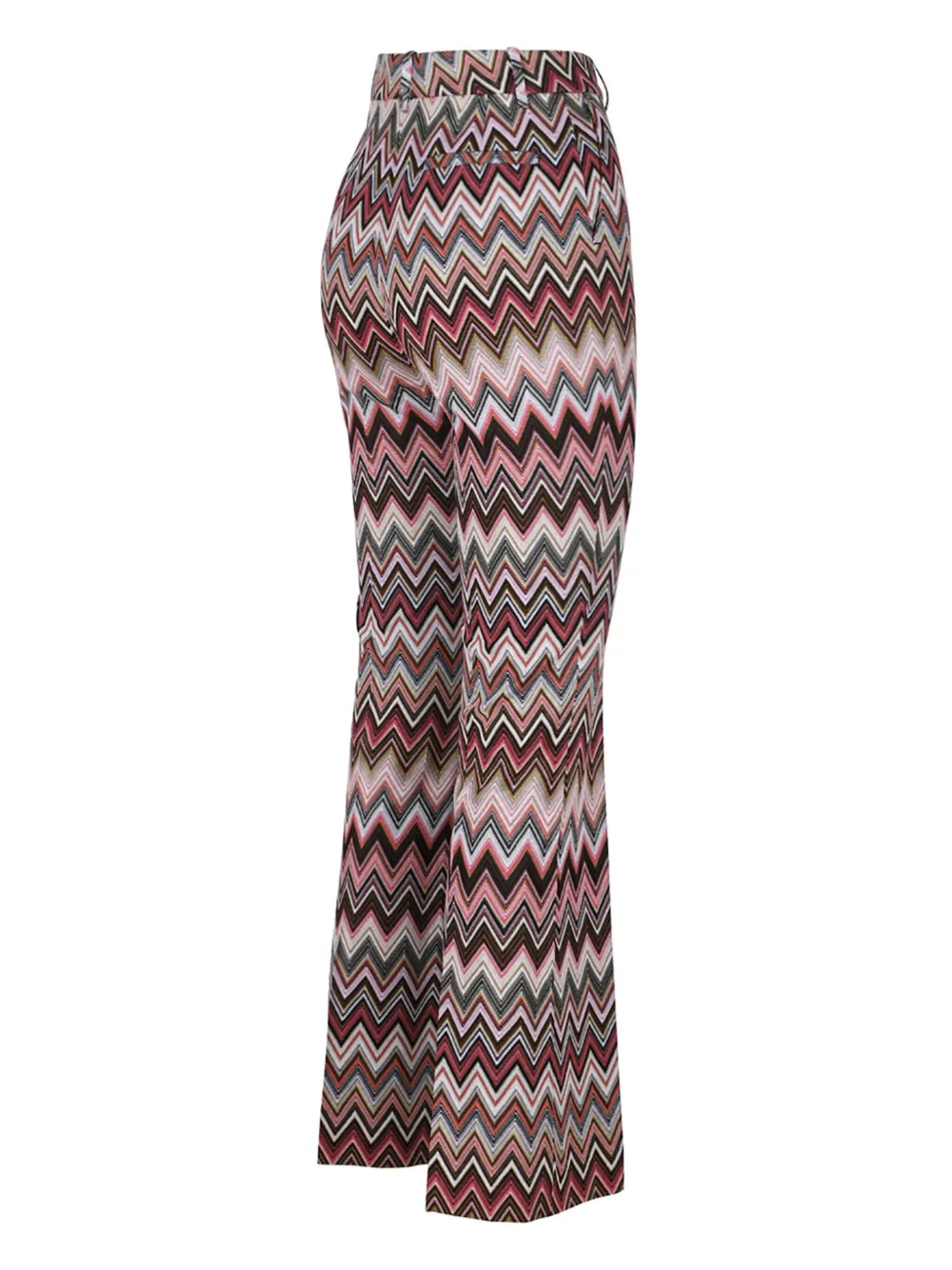 Missoni Broek met zigzagpatroon Rood