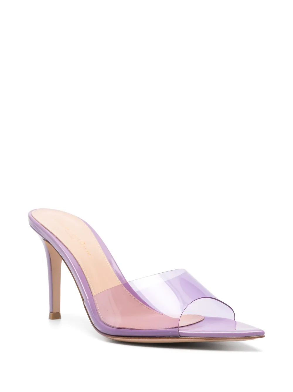 Gianvito Rossi 85mm Elle mules Purple