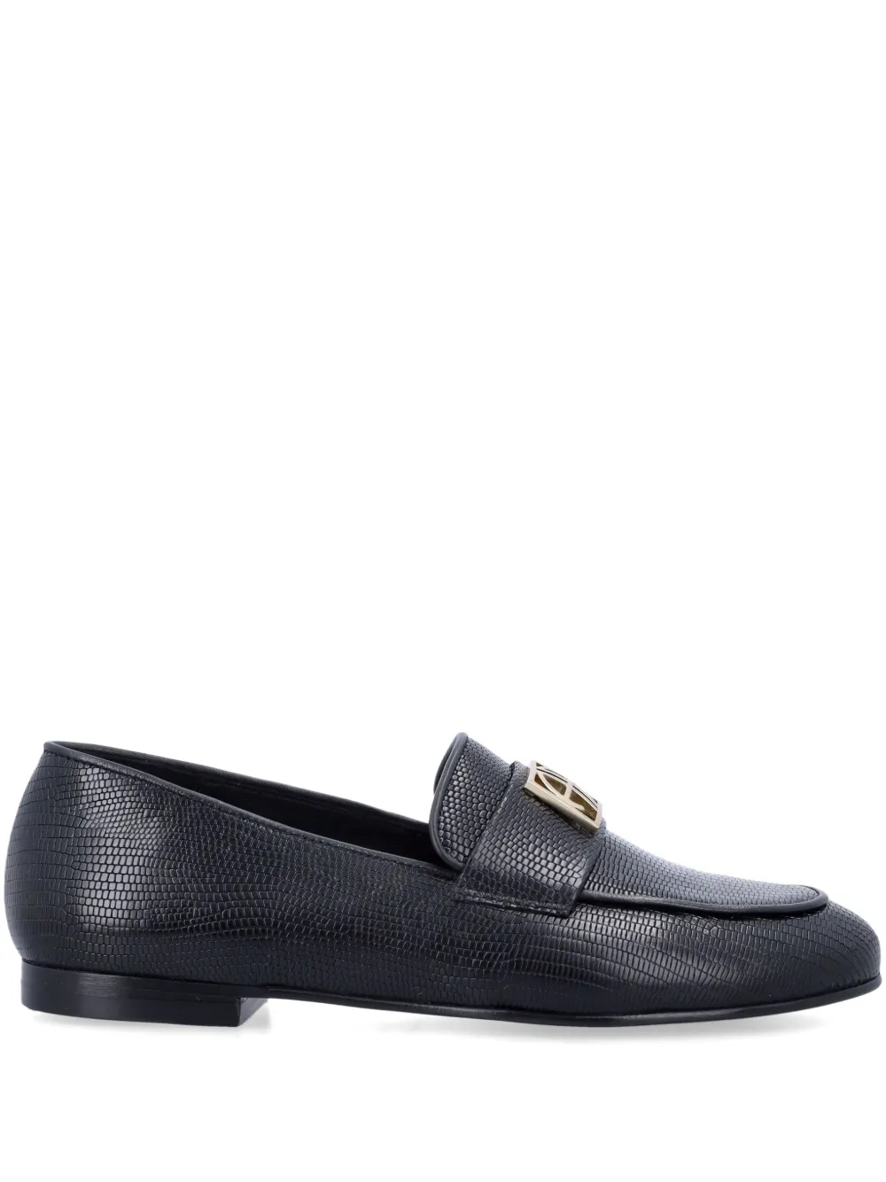 ANINE BING Corrine loafers Black