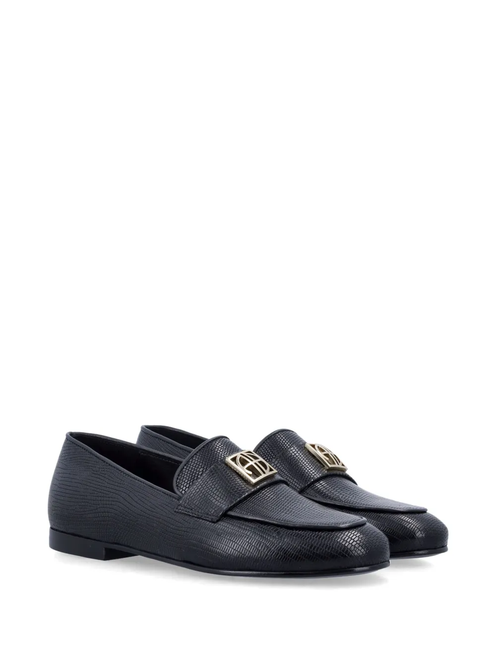 ANINE BING Corrine loafers Black