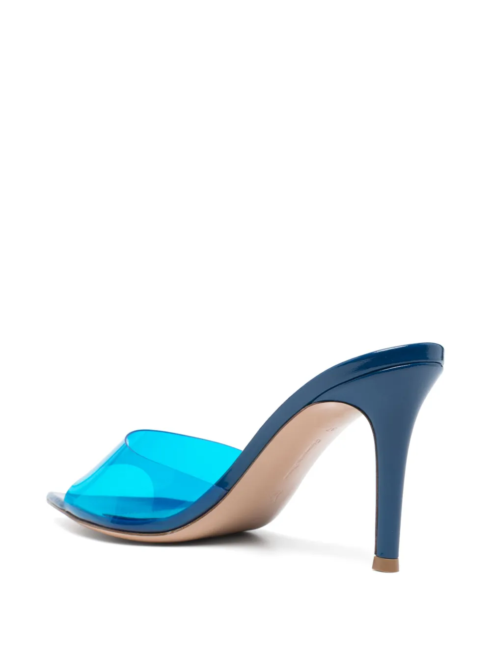 Gianvito Rossi 85mm Elle mules Blue