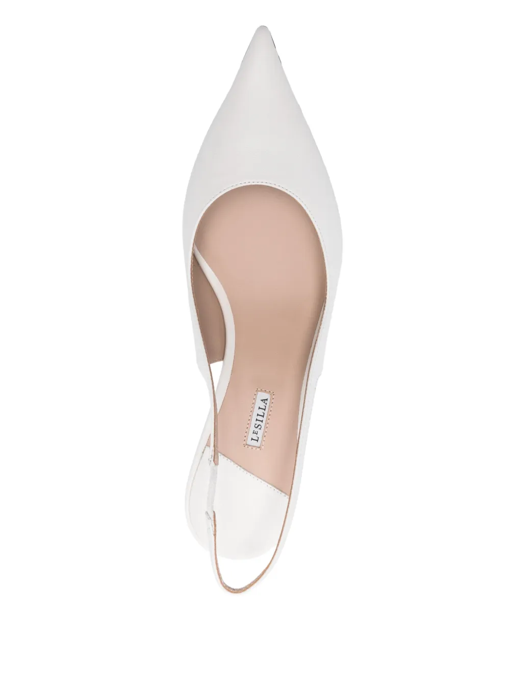 Le Silla Slingback pumps Wit