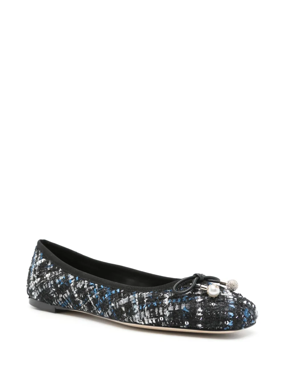 Jimmy Choo Elme ballet flat - Zwart