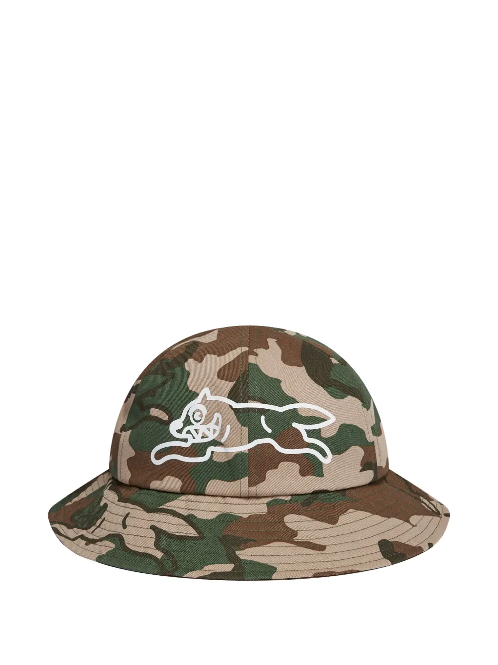 ICECREAM Running Dog Woodland bucket hat | Brown | Image 1