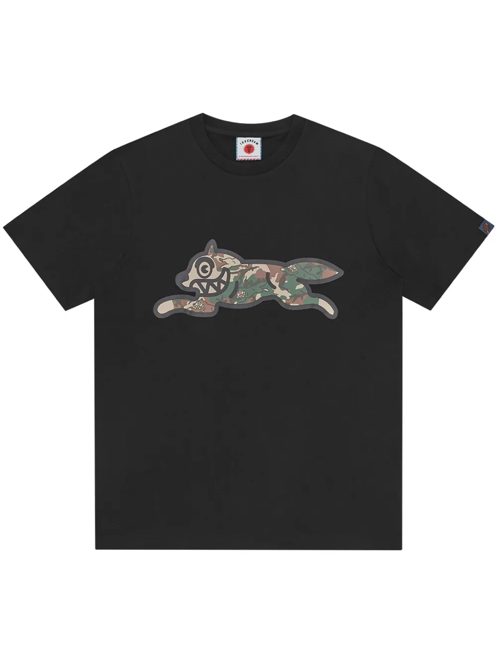 ICECREAM playera Running Dog Woodland | negro | Image 1