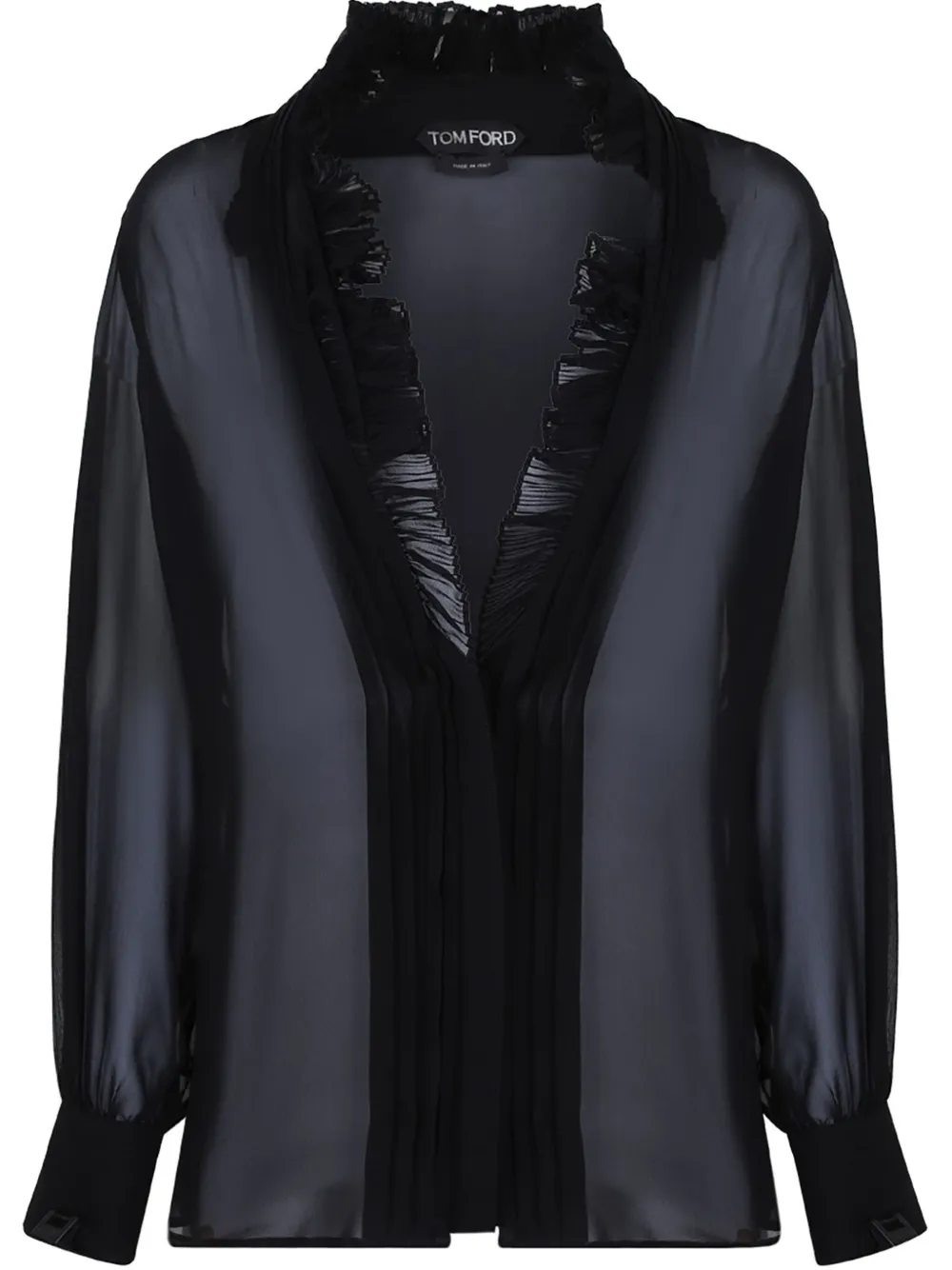 TOM FORD Zijden blouse Zwart