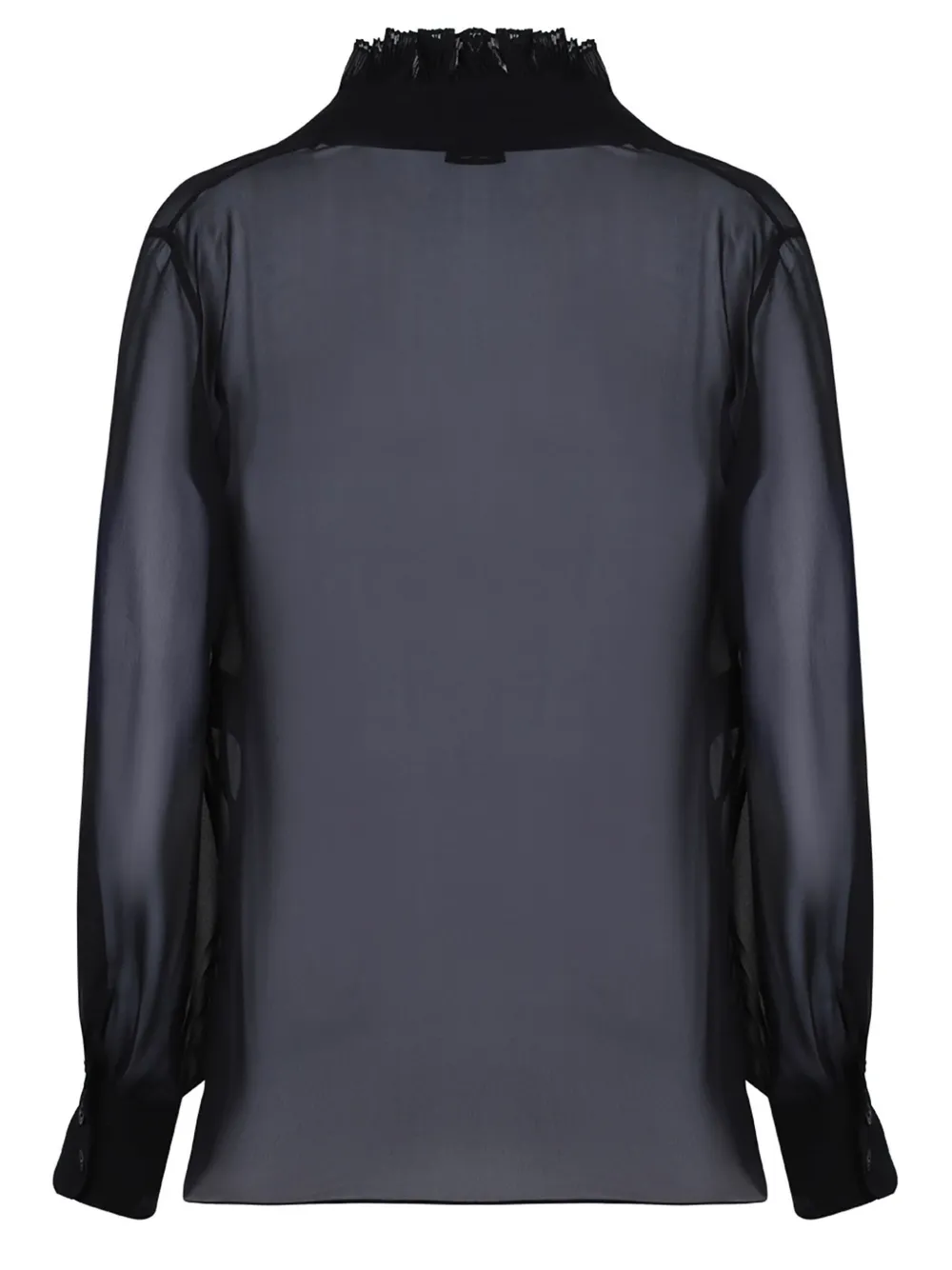 TOM FORD georgette silk blouse - Zwart