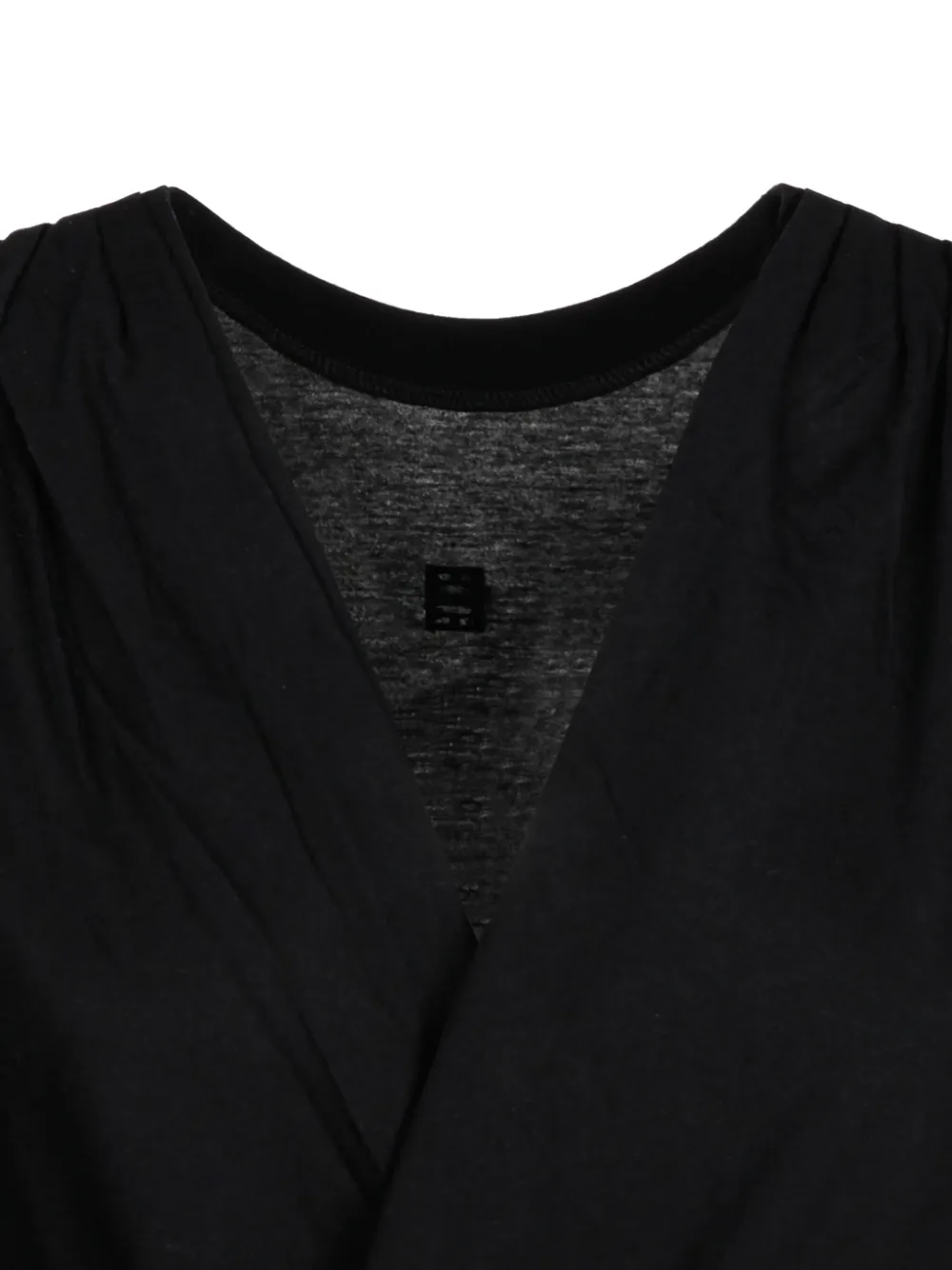 Givenchy T-shirt met logopatch Zwart