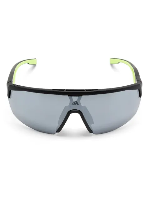 adidas shield-frame sunglasses
