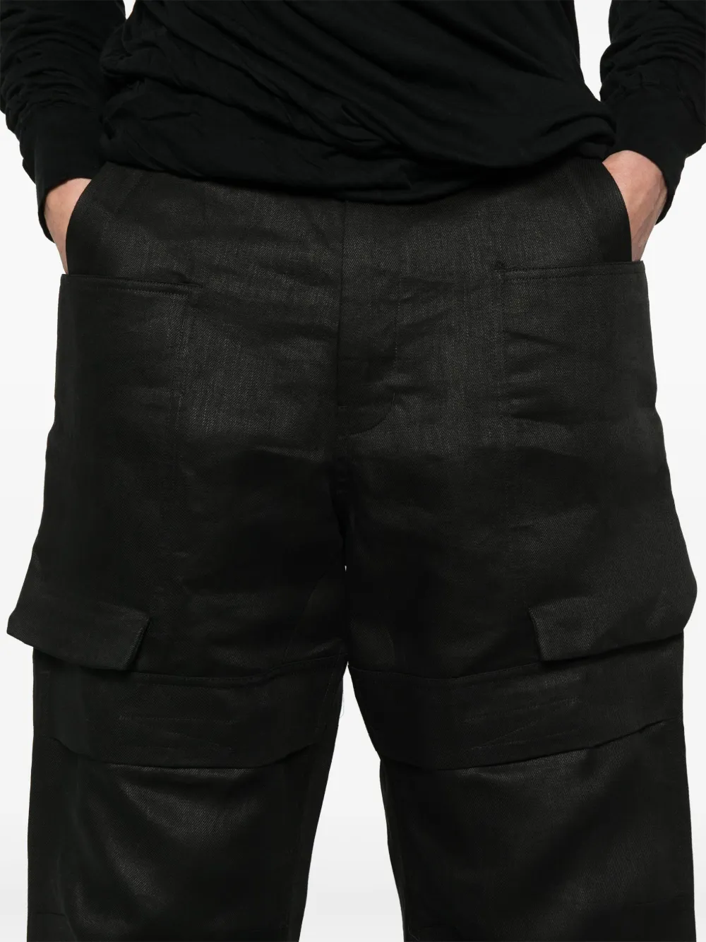 Rick Owens Stefan cargo broek Zwart