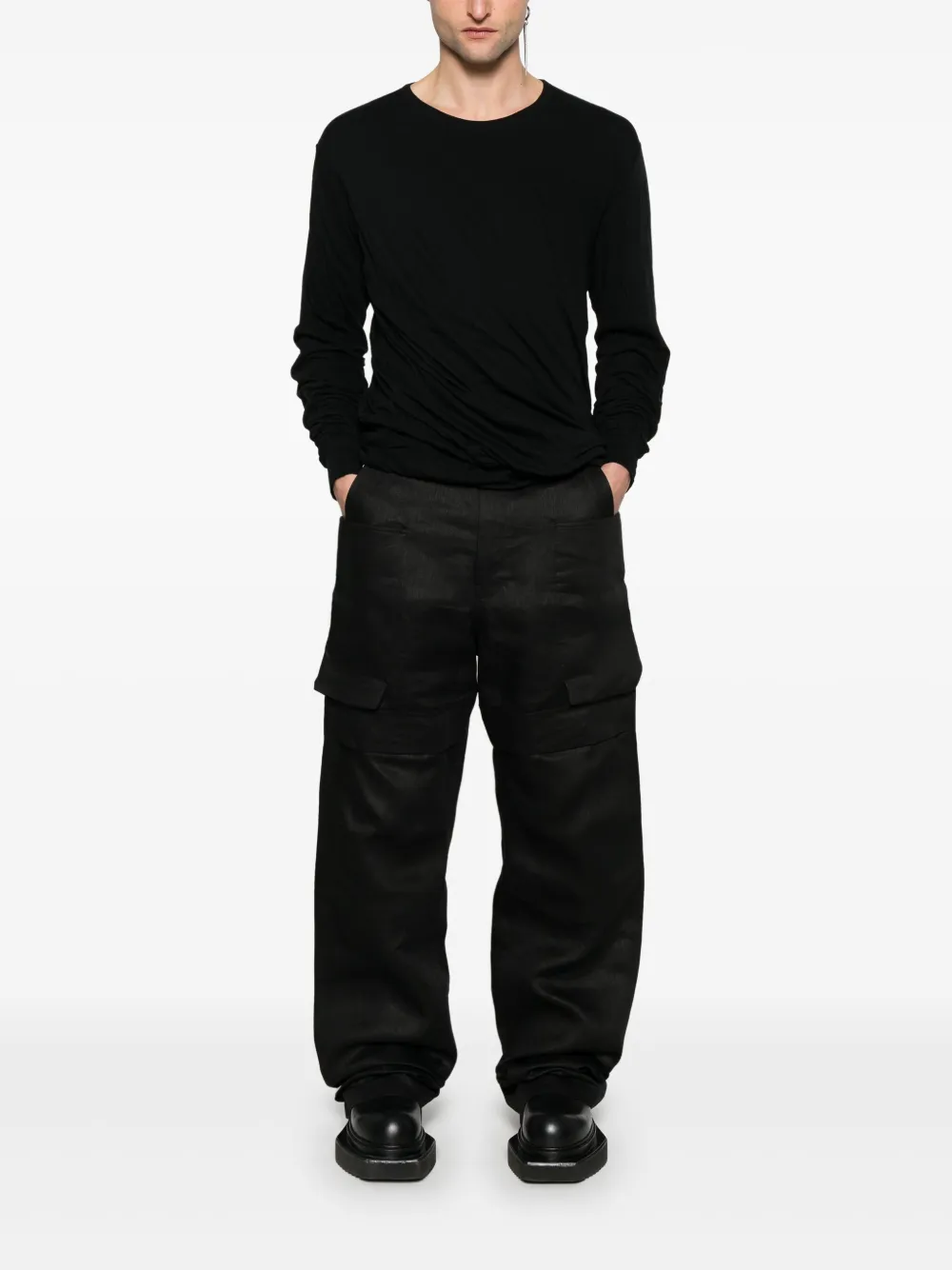 Rick Owens Stefan cargo broek - Zwart