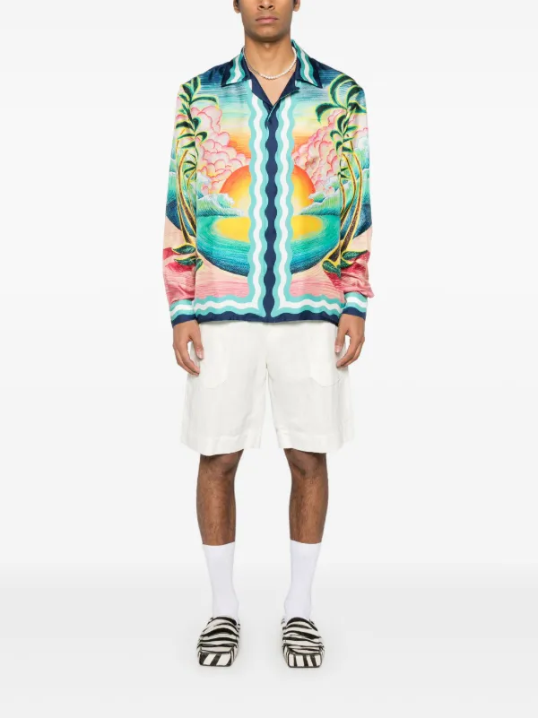 Tシャツ・カットソー Casablanca 'Danse de la Mer' shirt Casablanca Danse De La Mer Shirt | Blue | FARFETCH AO