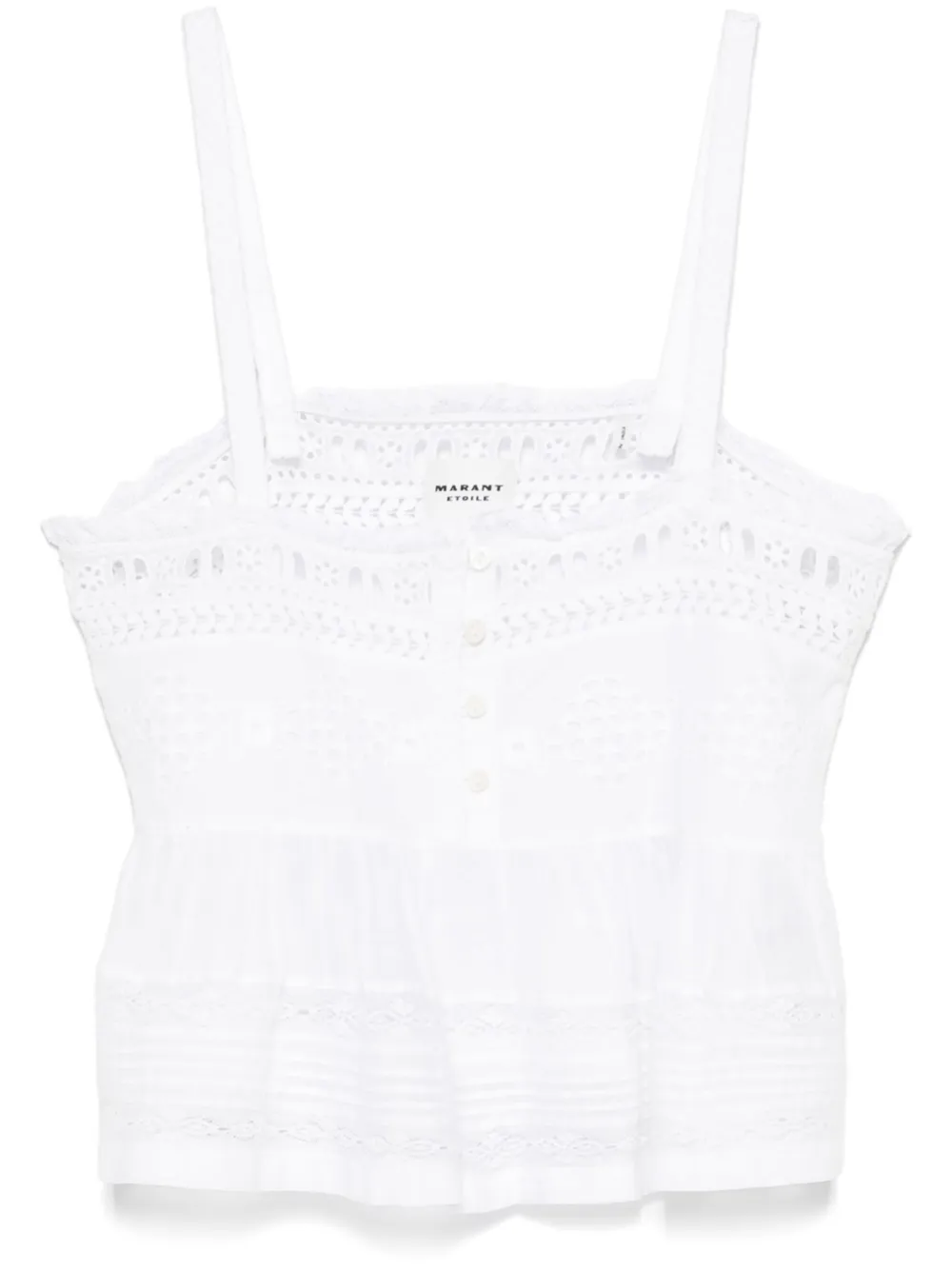 MARANT ÉTOILE Denys top | White | Image 1