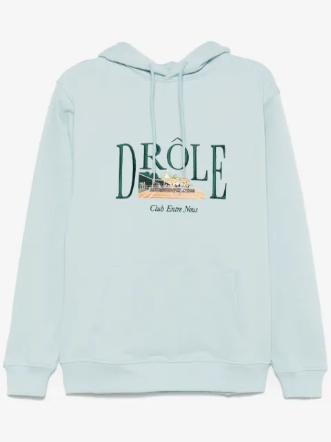 Drôle De Monsieur Le Hoodie Tennis Court hættetrøje