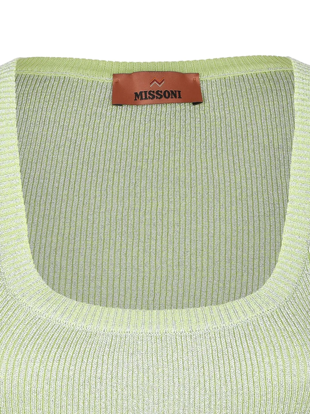 Missoni Lurex tanktop Groen